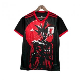 Camiseta Japon Anime 25-26 Negro Rojo