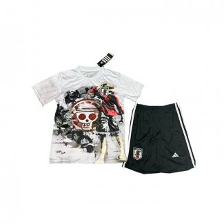 Camiseta Japon Anime Nino 2025 Blanco