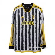 Camiseta Juventus 1ª Manga Larga 23-24