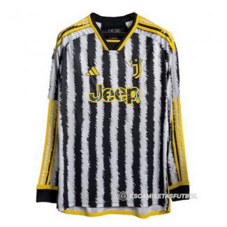 Camiseta Juventus 1ª Manga Larga 23-24