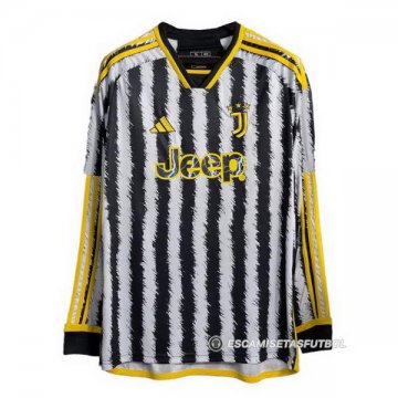 Camiseta Juventus 1ª Manga Larga 23-24