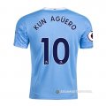Camiseta Manchester City Jugador Kun Aguero 1ª 20-21