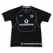 Camiseta Manchester United Portero Retro 2000-2002 Negro