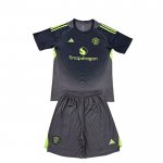 Camiseta Manchester United Portero 2ª Nino 25-26 Negro