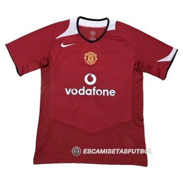 Camiseta Manchester United 1ª Retro 2005-2006