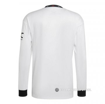 Camiseta Manchester United 2ª Manga Larga 22-23
