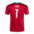 Camiseta Marruecos Jugador Ziyech Primera 20-21