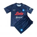 Camiseta Napoli Tercera Nino 22-23