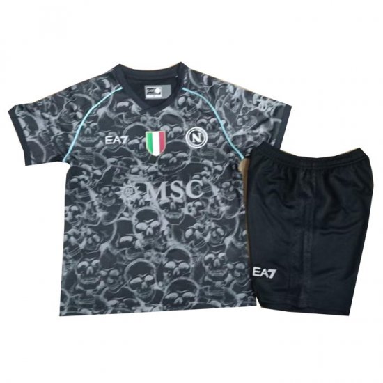 Camiseta Napoli x Halloween Nino 23-24 - Haga un click en la imagen para cerrar