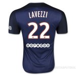 Camiseta Jugador del Paris Saint-Germain Lavezzi 1ª Equipacion 1
