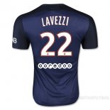 Camiseta Jugador del Paris Saint-Germain Lavezzi 1ª Equipacion 1