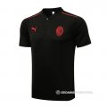 Camiseta Polo del AC Milan 2021-22 Negro