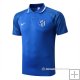 Camiseta Polo del Atletico Madrid 22-23 Azul Oscuro