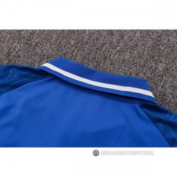 Camiseta Polo del Atletico Madrid 22-23 Azul Oscuro