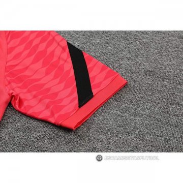 Camiseta Polo del Atletico Madrid 22-23 Rosa