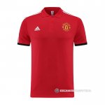 Camiseta Polo del Manchester United 23-24 Rojo