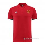 Camiseta Polo del Manchester United 23-24 Rojo