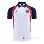 Camiseta Polo del Paris Saint-Germain Jordan 2022-23 Blanco