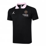 Camiseta Polo del Paris Saint-Germain Jordan 24-25 Negro