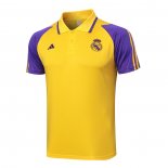 Camiseta Polo del Real Madrid 23-24 Amarillo