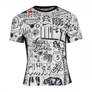 Camiseta Pre Partido del America 2024 Blanco