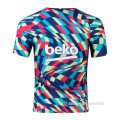 Camiseta Pre Partido del Barcelona 20-21 Azul