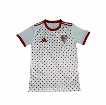 Camiseta Pre Partido del Sevilla 25-26 Blanco
