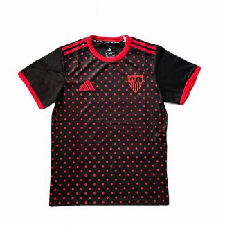 Camiseta Pre Partido del Sevilla 25-26 Negro