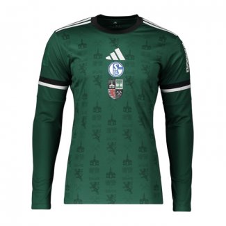 Camiseta Schalke 04 Aniversario Manga Larga 25-26