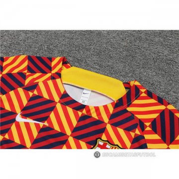 Camiseta de Entrenamiento Barcelona 23-24 Amarillo