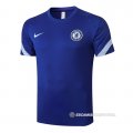 Camiseta de Entrenamiento Chelsea 20-21 Azul