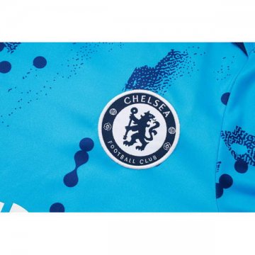 Camiseta de Entrenamiento Chelsea 2024-25 Azul