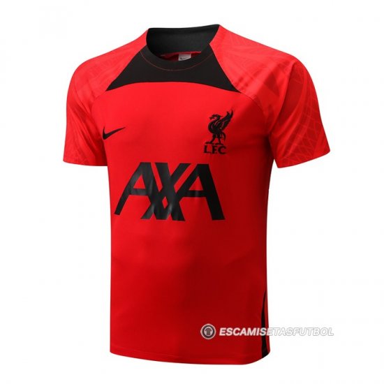 Camiseta de Entrenamiento Liverpool 2022-23 Rojo - Haga un click en la imagen para cerrar