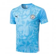 Camiseta de Entrenamiento Manchester City 25-26 Azul
