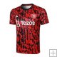 Camiseta de Entrenamiento Manchester United 2023-24 Rojo