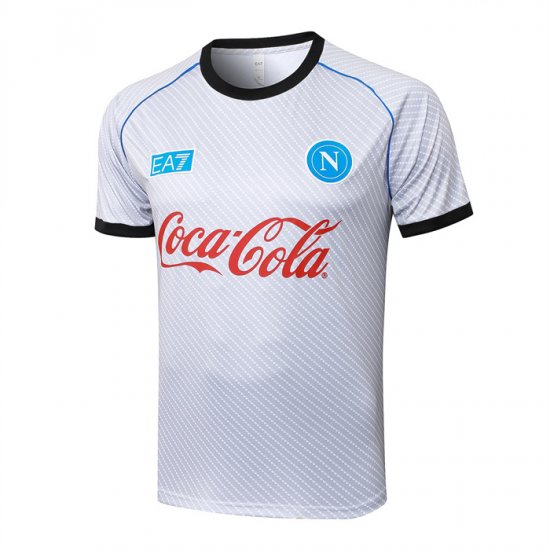 Camiseta de Entrenamiento Napoli 25-26 Blanco - Haga un click en la imagen para cerrar