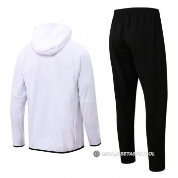 Chandal con Capucha del Liverpool 22-23 Blanco