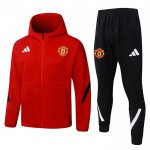 Chandal con Capucha del Manchester United 25-26 Rojo