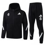 Chandal con Capucha del Real Madrid 25-26 Negro