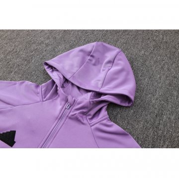 Chandal con Capucha del Real Madrid 24-25 Purpura