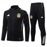 Chandal de Chaqueta del Argentina Nino 25-26 Negro