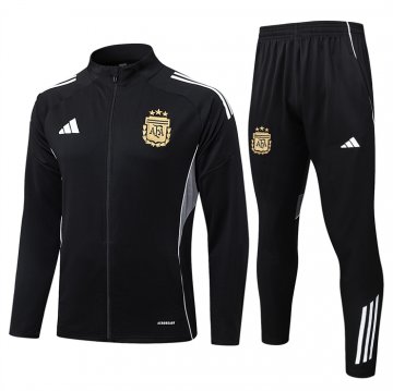 Chandal de Chaqueta del Argentina Nino 25-26 Negro