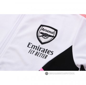 Chandal de Chaqueta del Arsenal 22-23 Blanco
