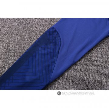 Chandal de Chaqueta del Barcelona 2022-23 Azul