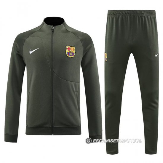 Chandal de Chaqueta del Barcelona 2023-24 Verde - Haga un click en la imagen para cerrar