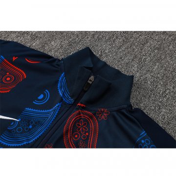 Chandal de Chaqueta del Barcelona 2024-2025 Rojo y Azul