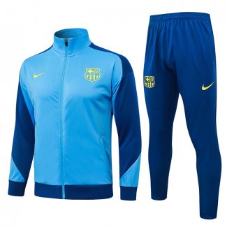 Chandal de Chaqueta del Barcelona 25-26 Azul
