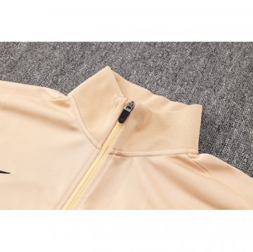 Chandal de Chaqueta del Barcelona Nino 24-25 Amarillo