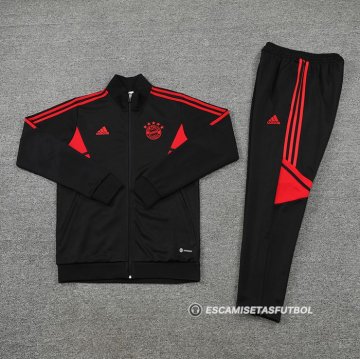 Chandal de Chaqueta del Bayern Munich 2022-23 Negro