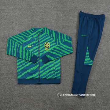 Chandal de Chaqueta del Brasil 2022-23 Verde